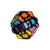 Yealvin Gear Cube, Gear Megaminx Cube 3D Gear Cube Brain