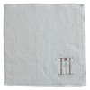 Shinjikatou SKTC142-03 Initial Reloube Towel Square H Pattern