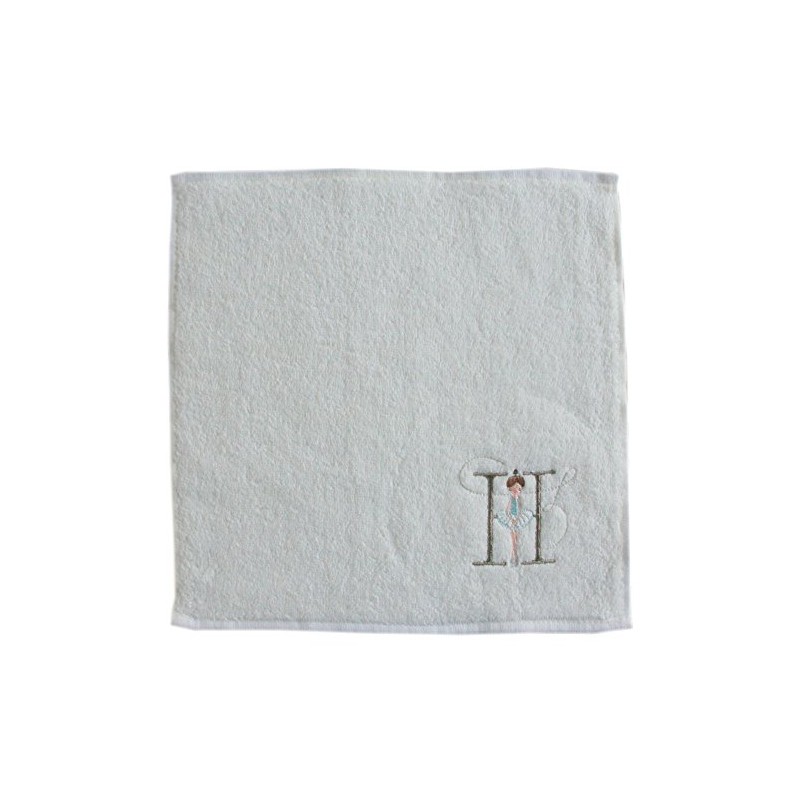 Shinjikatou SKTC142-03 Initial Reloube Towel Square H Pattern