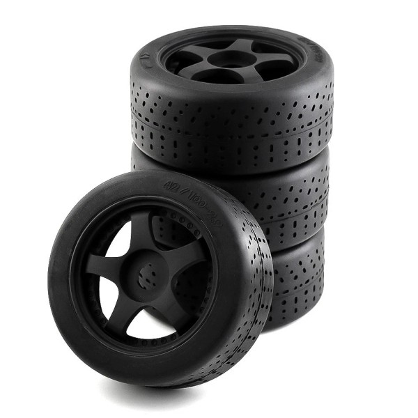 For ARRMA 4X Replacement Tires Car Wheels Rim for ARRMA