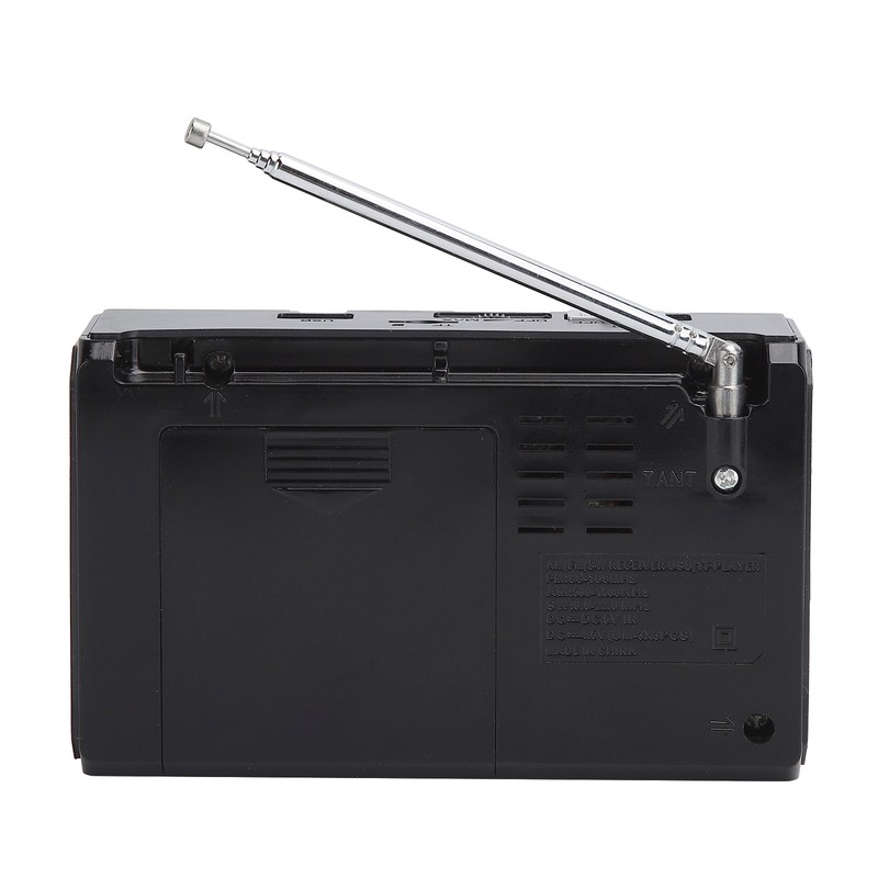 Solar Charging Radio Portable Radio with Emergency LED Flashlight Support