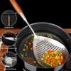 GLENDAVENY Skimmer Slotted Spoon, 304 Stainless Steel Spider Strainer Skimmer