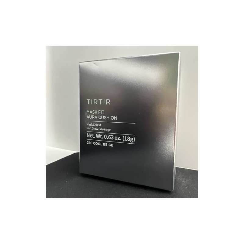 Tirtir Mask Fit Aura Silver Cushion Foundation Semi Glow Finish