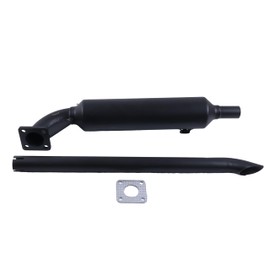 DVPARTS Muffler and exhaust pipe W/Gasket 15532-12050 67800-53410 Compatible with Kubota B20 B8200D B8200E B8200HST-D B8200HST-E