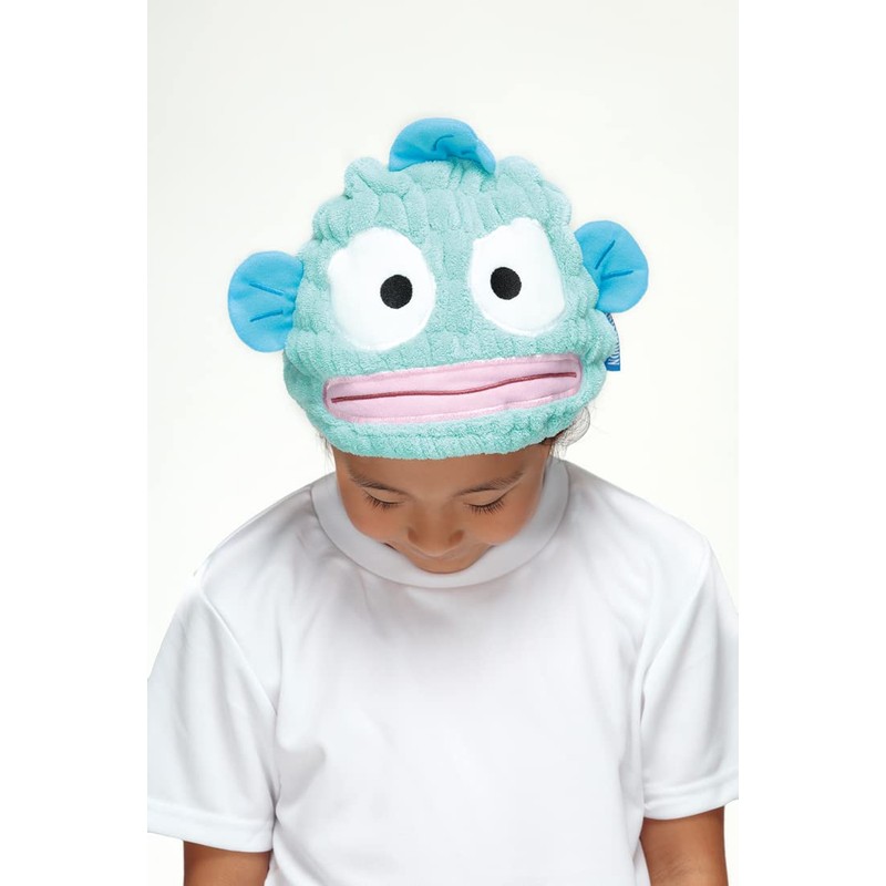 Skater TOC11-A Water Absorbent, Quick Drying, Animal Towel Cap, Hankyodon,