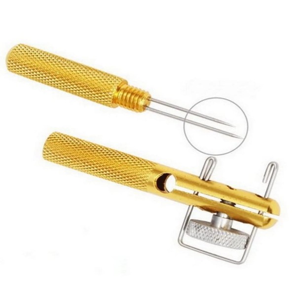 YANGWEN Aluminium Alloy Fishing Hook, Knot Tie Fishing Line Fishing