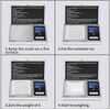 Jewelry Diamond Tester,200g/0.01g Mini Jewelry Scale,60X Mini LED Magnifying Diamonds