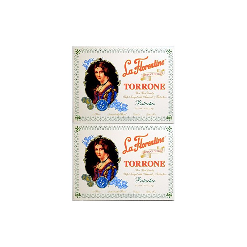 (Pack of 2) La Florentine - 18pc Italian Pistachio Torrone