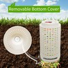 Inground Worm Farm Compost Bin Outdoor with Time Pointer for