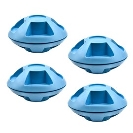 Reusable Wash Bed Sheet Detangler Prevent Bed Sheet Tangles Wrinkles in Washer Dryer Reduce Drying Time 4 Pack Light Blue