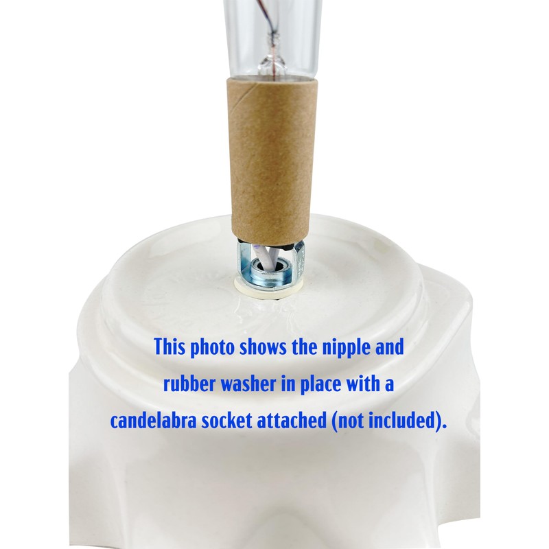National Artcraft Candelabra Socket 4-Piece Hardware Kit - 5/Pack