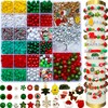 3140PCS Christmas Bracelet Making Kit, Christmas Beads Charms for Bracelets
