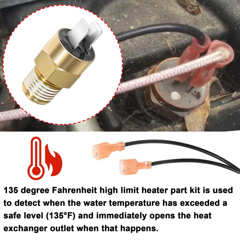 mooncar HAXHLI1930 Pressure Sensor and 135 °F High Limit Fd