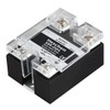 Heschen Single Phase DC/AC Solid State Relay, SSR-25DA, Input 4-32VDC,
