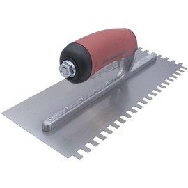 Marshalltown 4-1/2 in. W Steel Notched Trowel