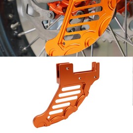 REWOLFNUS Rear Brake Disc Guard Protector For 125-530 XCW/XCF-W/EXC/EXC-F/SX/SXF/XC/XCF/6 Days/TPI 2004-2022 Orange