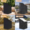 Stacking Chair Cover Outdoor Patio Furniture Covers 210D Oxford Cloth