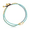 Made by Nami Surfer Anklet with Beads Women & Girls