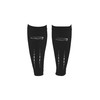 Torch Series Reflective Calf Compression Sleeves (Medium, Black)