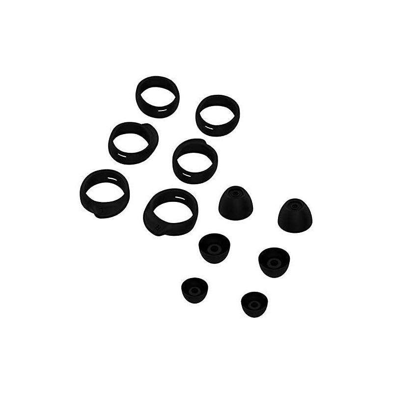 JNSA 12 PCS Medium Size Wingtips and Ear Tips Compatible