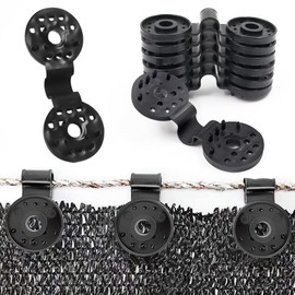 40 Pcs Shade Cloth Plastic Clips, Shade Cloth Heavy Duty Lock Grip, Sun Shade Clips, Shade Netting Fixing Clips, Shade Cloth Fabric Clip, Shade Fabric Accessories