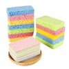 15 Pack Compostable Pop Up Eco Sponges, Multicolour, Non-Scratch, Household,
