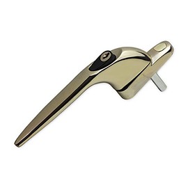 Yale uPVC Universal Window Handle Inline Locking Espag Double Glazing Gold 15mm