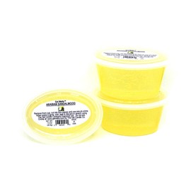 3 Pack ARABIAN SANDALWOOD Aroma Gel Melts™ Gel Wax For Warmers And Burners By The Gel Candle Company PEEL, MELT AND ENJOY