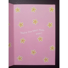 SUZY'S ZOO "HAPPY  MOTHER'S DAY!" BALLERINA MOUSE GREETING CARD