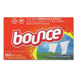 Bounce 80168BX Fabric Softener Sheets - Outdoor Fresh (1/BX) New