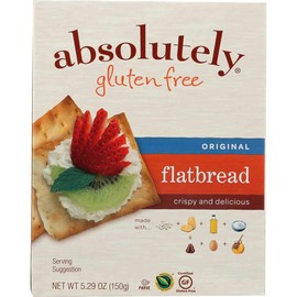 Absolutely Gluten Free Original Flatbread, 5.29 Ounce -- 12 per case.