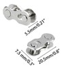 Runseaway 6 Pairs 11 Speed Steel Bike Chain Link, Reusable