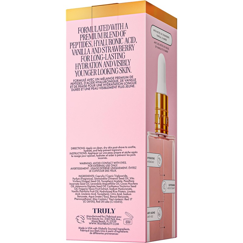 Truly Beauty Soft Serve After Shave Oil | Hydrating Treatment