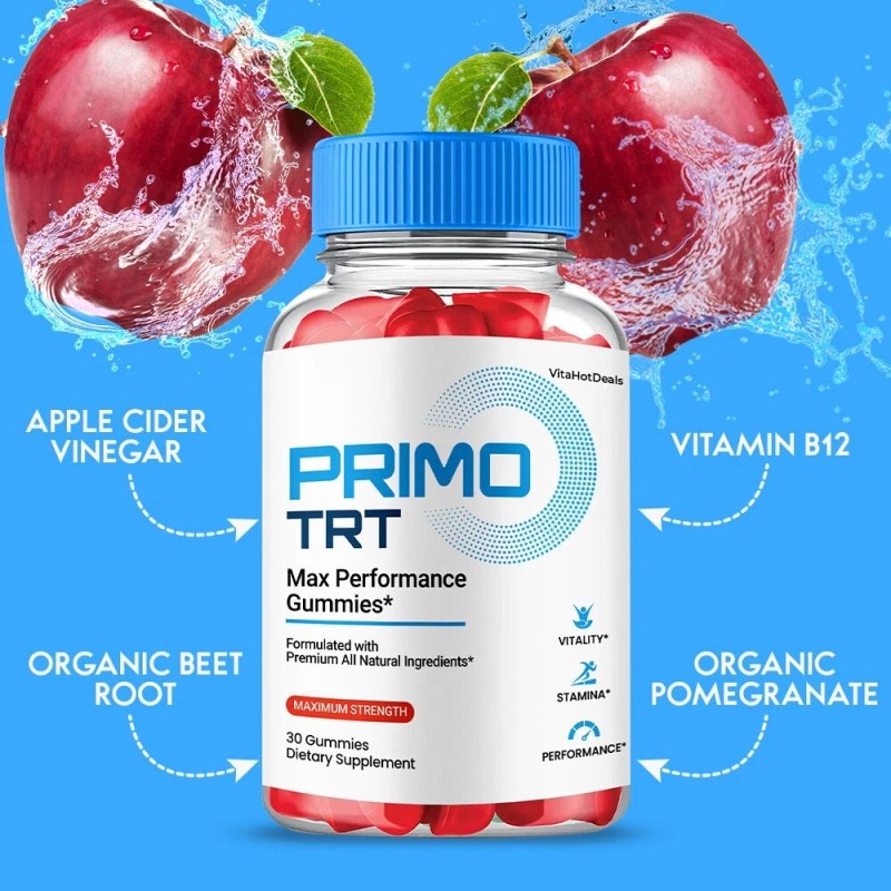 Primo TRT Gummies, All Natural Formula, Maximum Strength, PrimoTRT (5