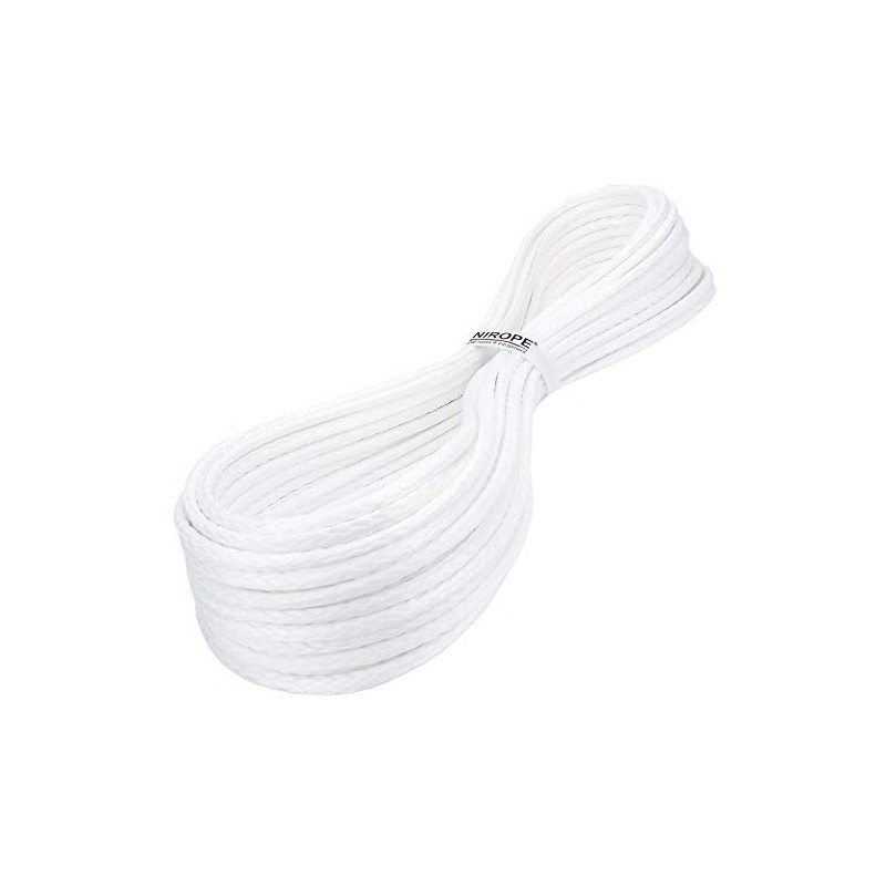 Kanirope® Dyneema Rope PRO 10 mm 5 m White 12-Way