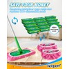 KEEPOW Reusable Mop Refill Pads for Flash Speedmop, Microfibre Pad