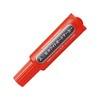 Mitsubishi Pencil Whiteboard Marker, Broad, Round Point, Red, PWB7M.15