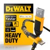 DEWALT Reinforced Braided Cable for Lightning, 10 feet, 3 feet,