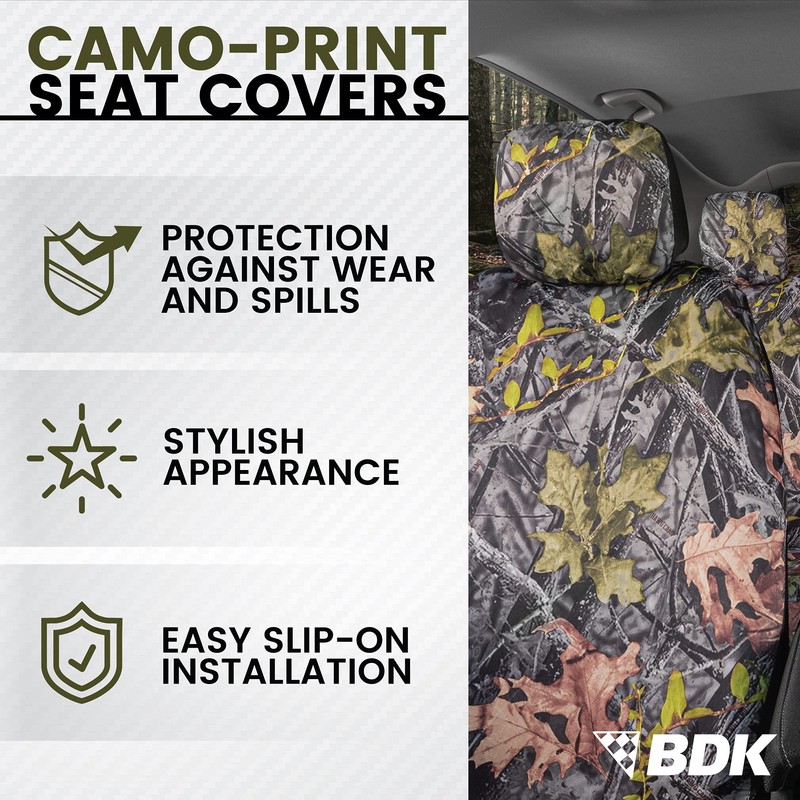 BDK Camo Car, Full Set – Realistic Green Forest Camouflage