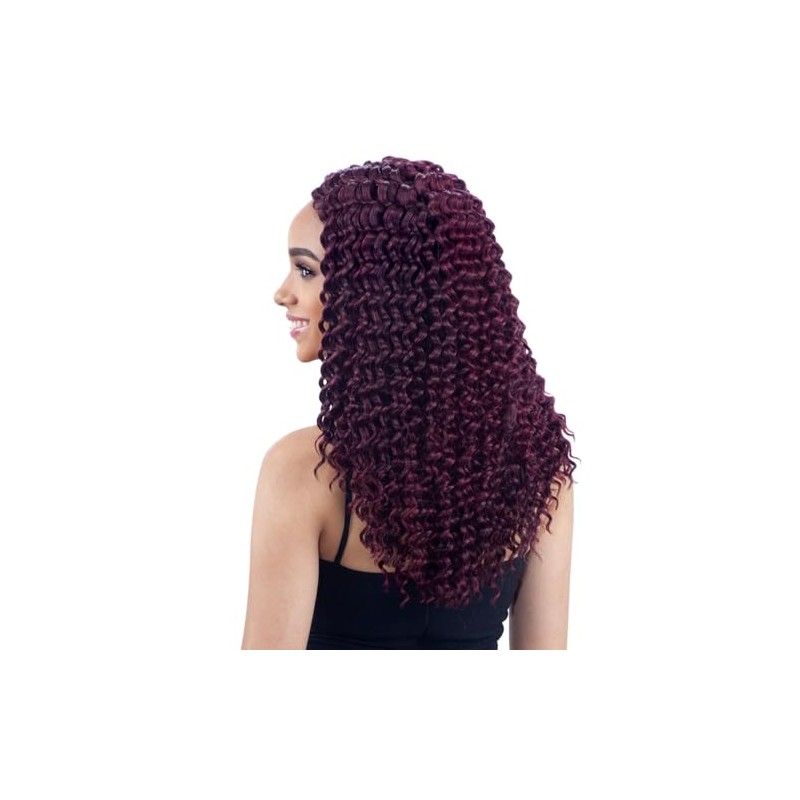 Freetress Synthetic Crochet Braid - DEEP TWIST 14" (4 Pack,