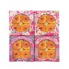 qiqee Mother's Day Cookie Boxes with Window 6x6x3 Inch 60packs
