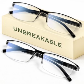 Gaoye 2.25 Executive Style Reading Glasses Men - Durable Readers with Blue Light Filtering- Comfortable Fit with TR90 Frames