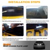 POPMOTORZ LED License Plate Light for E82/E88/E90, License Plate Light