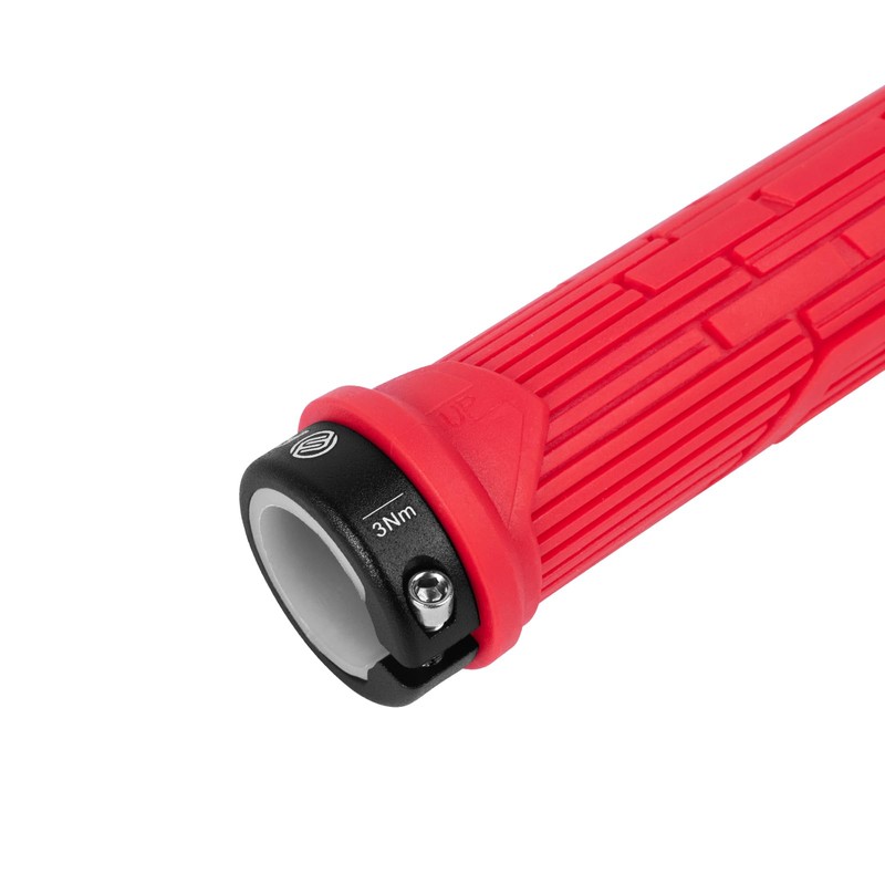 FIFTY-FIFTY Mountain Bike Grips, Single Lock-on MTB Handlerbar Grips, Soft
