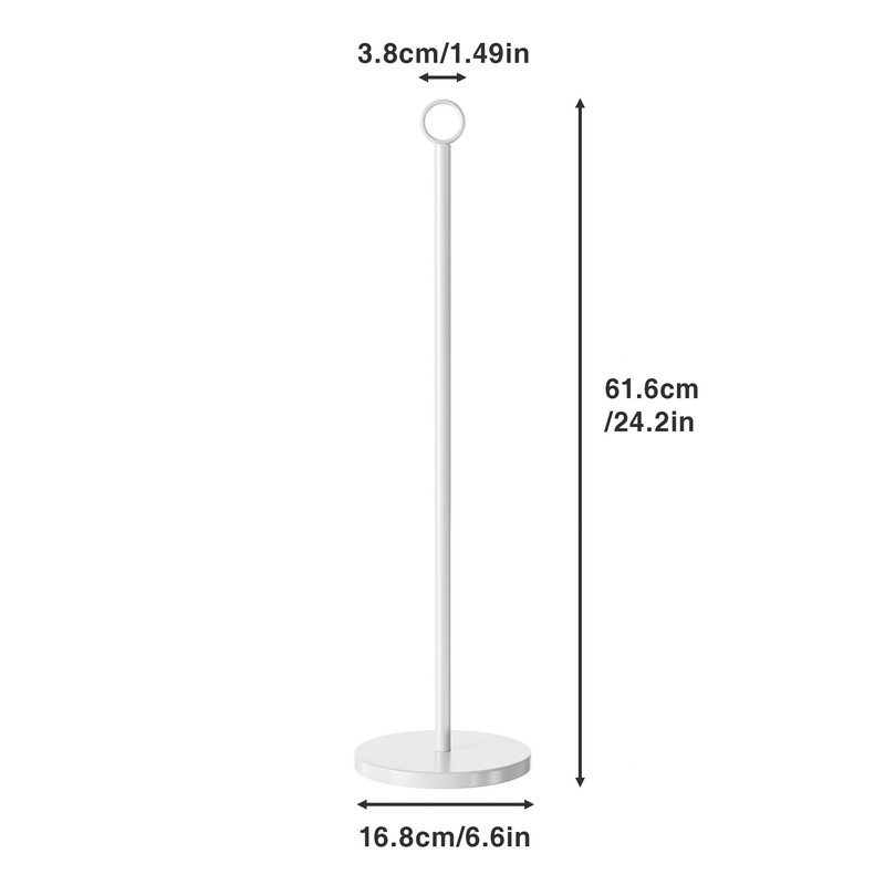 Toilet Paper Holder Stand(with Reserve Function), Free-Standing Spare Rolls Storage