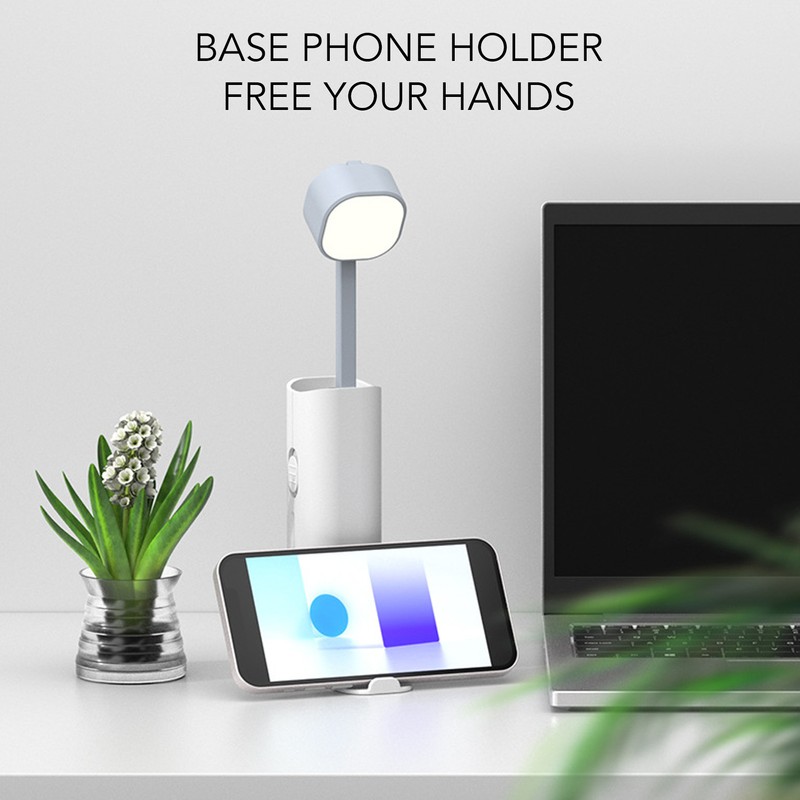 Desk Lamp Portable Eye Protection Mini Flashlight Reading Desk Light