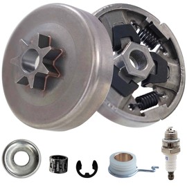 MS271 Sprocket Clutch Drum Needle Bearing Washer E-Clip Worm Gear .325-7T for Stihl MS261 MS261C MS270 MS280 MS271 MS271C