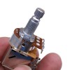 2 Pcs Push Pull Guitar Pots, A500K Audio Taper Long