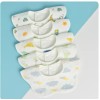 New Arrival Colorful Printing Bamboo Soft Baby Bibs Bamboo Material