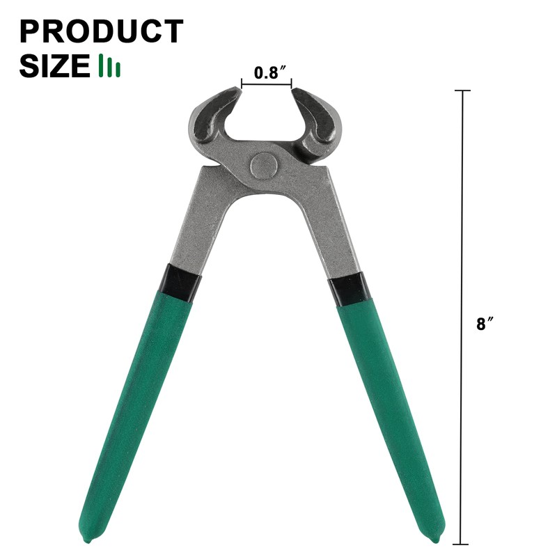 Epidioxi Goats Hoof Nipper 8" Carbon Steel Farrier Tool Multi-Purpose